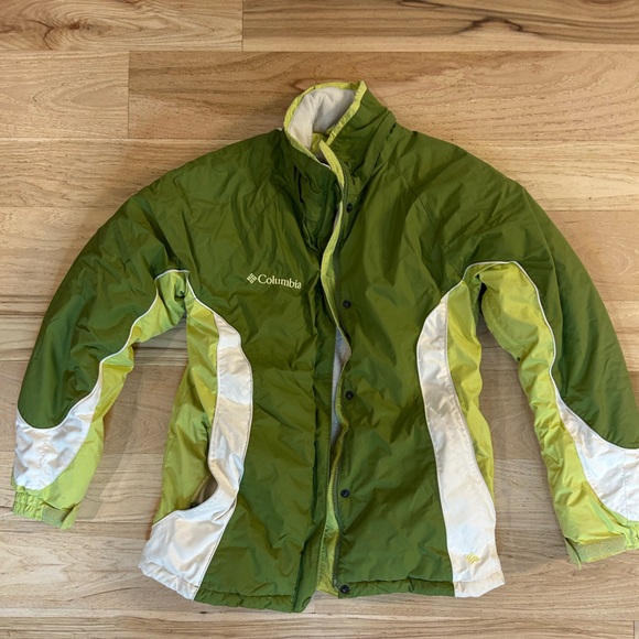 Green Columbia winter jacket size small - Picture 1 of 8